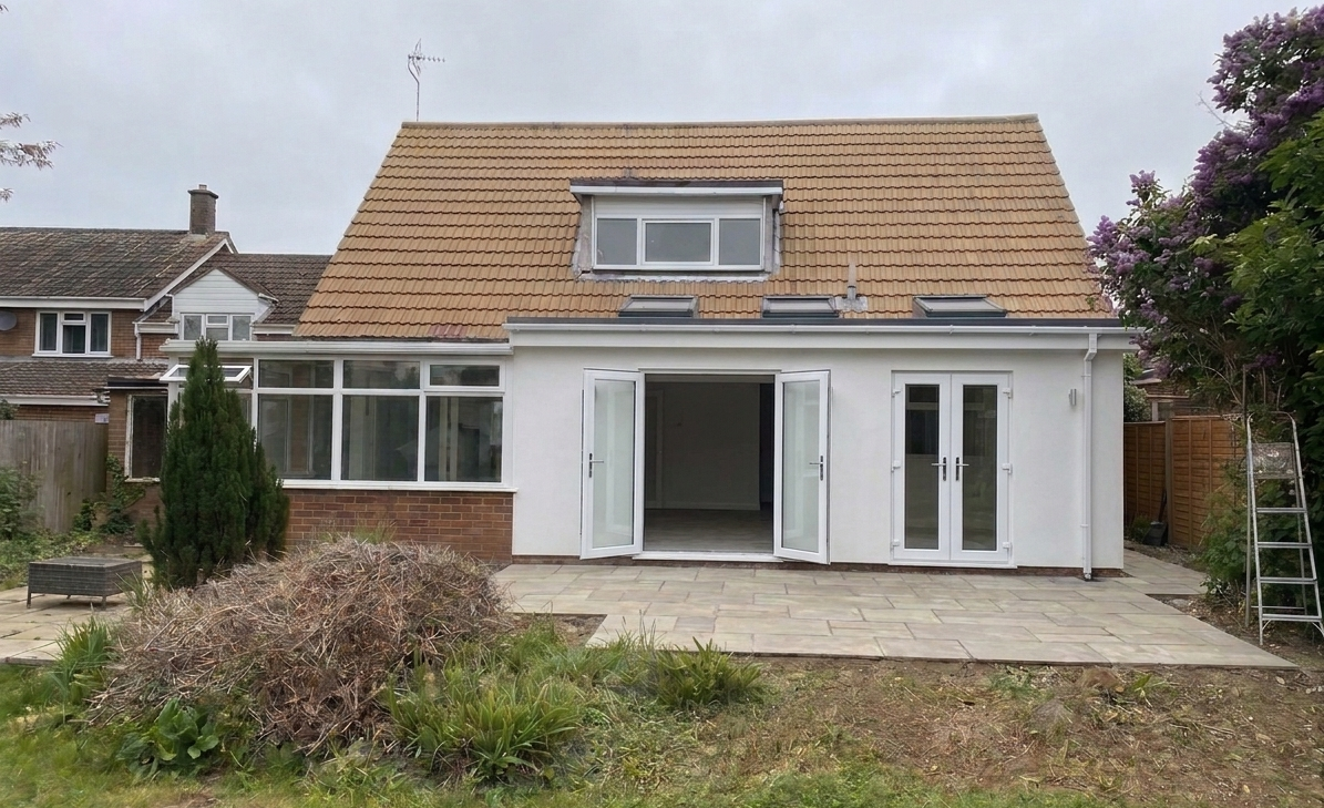 rear extension in Bletchley